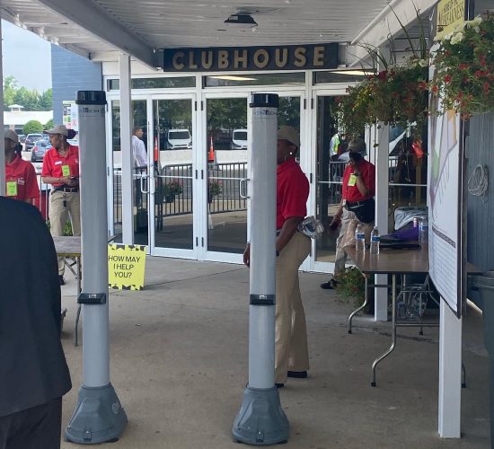 Clubhouse Entrance